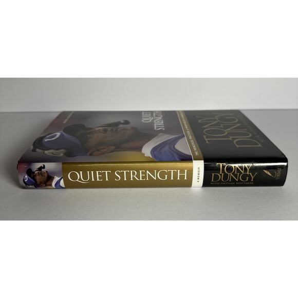 Tony Dungy Book Hardcover Novel Autobiography: Quiet Strength A Memoir - Picture 3 of 9